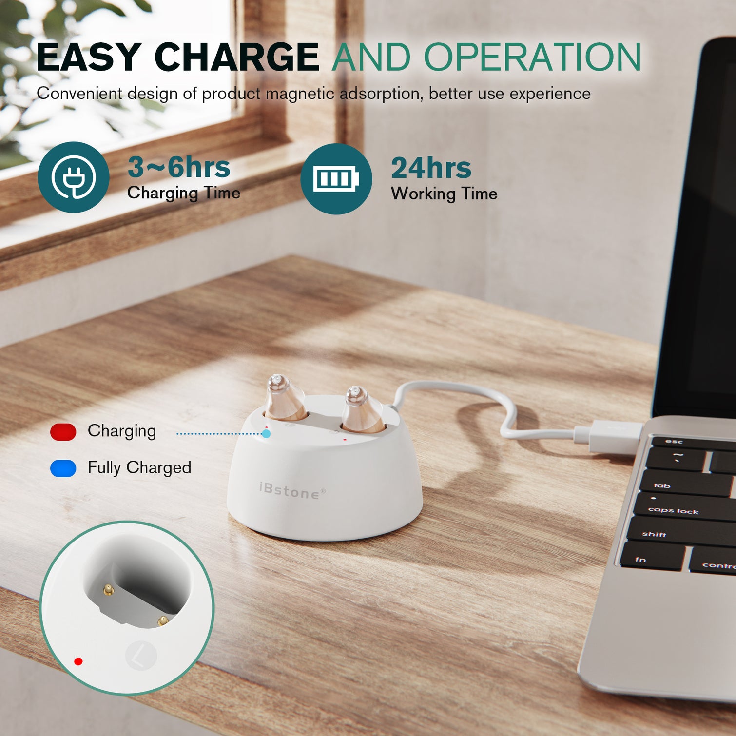 iBstone K19 CIC Hearing aids