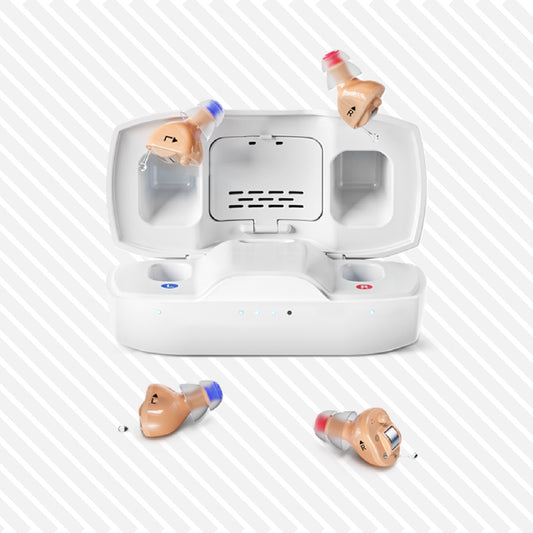 ibstone nova4 CIC rechargeable hearing aids