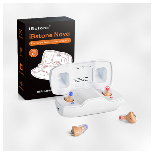 ibstone nova5 CIC rechargeable hearing aids