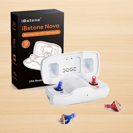 ibstone nova-w6 CIC rechargeable hearing aids
