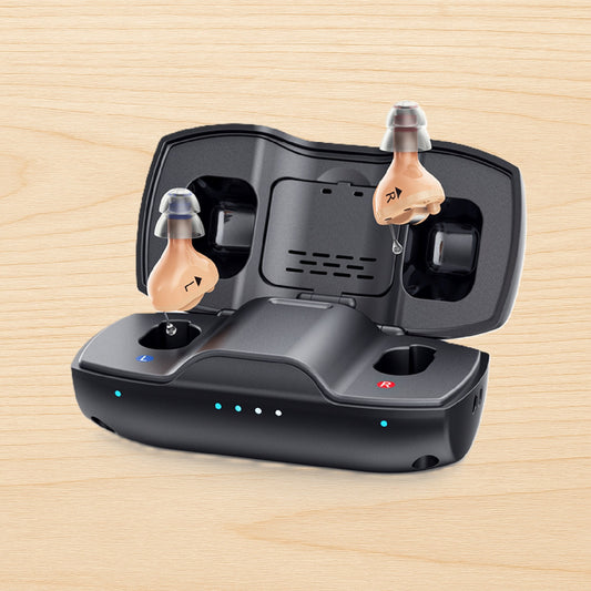 ibstone nova-c1 CIC rechargeable hearing aids