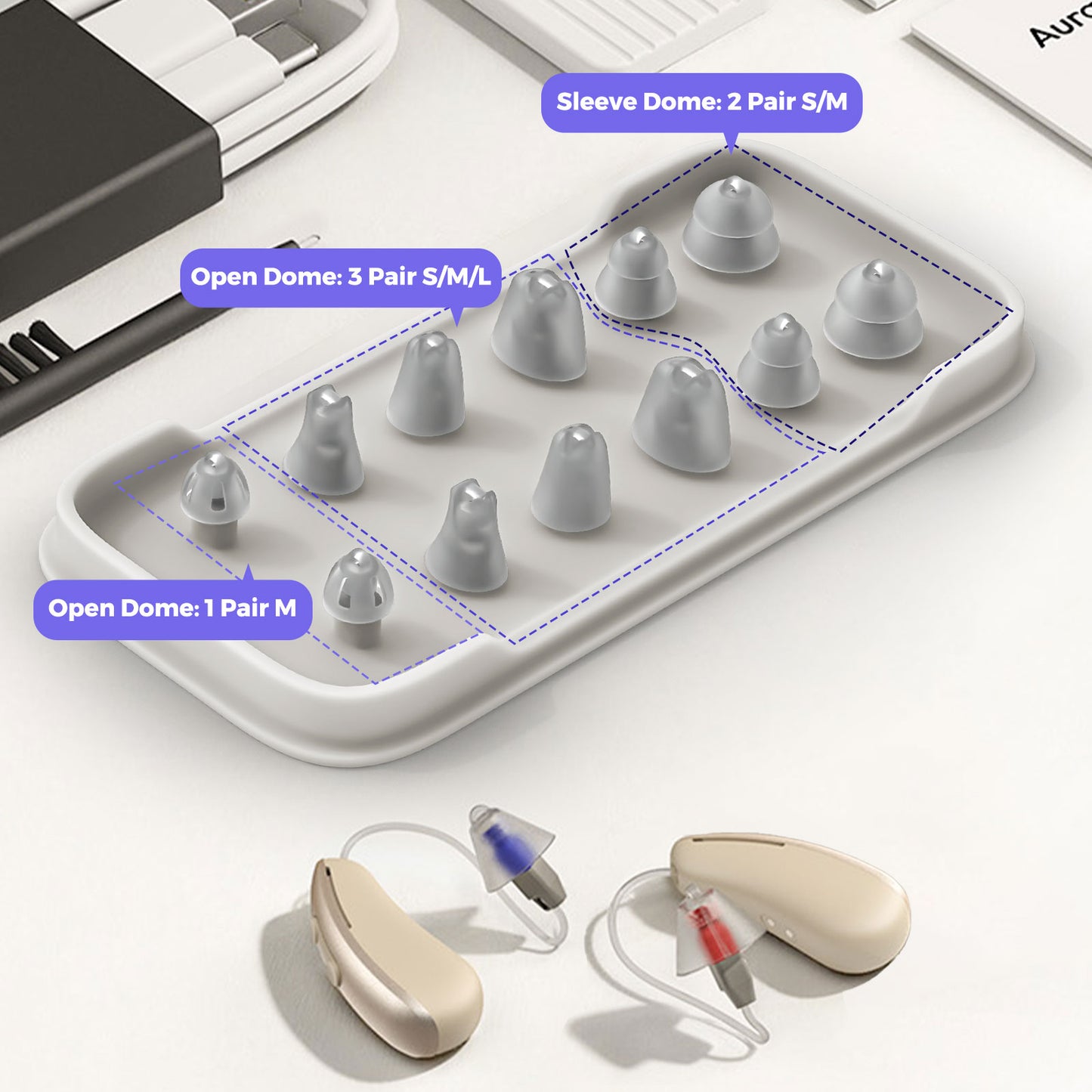Dome Kit for iBstone AuraLink, Nova/Edge, Vivtone Xpure or Other Similar Devices
