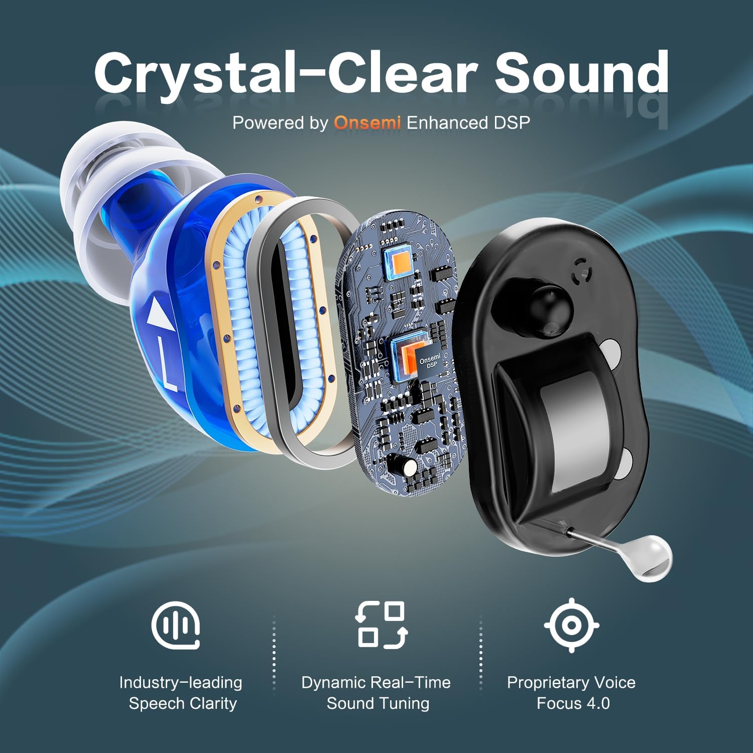 ibstone nova-b CIC rechargeable hearing aids