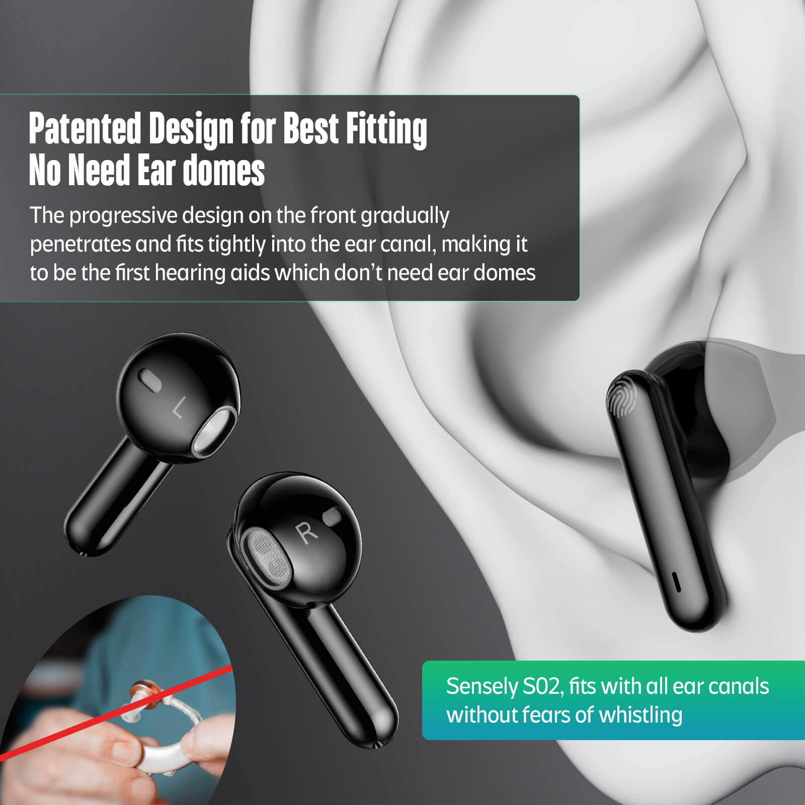 Sensley S02 Hearing Aids