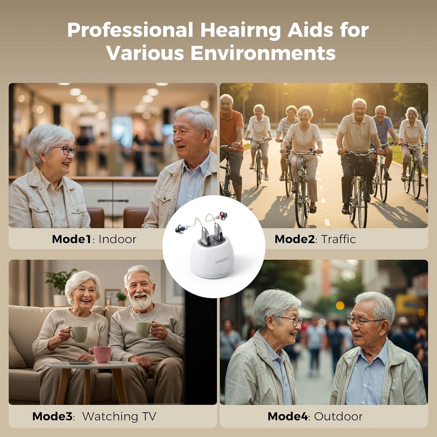 MiniRIC  Rechargeable Hearing Aids(Silver)