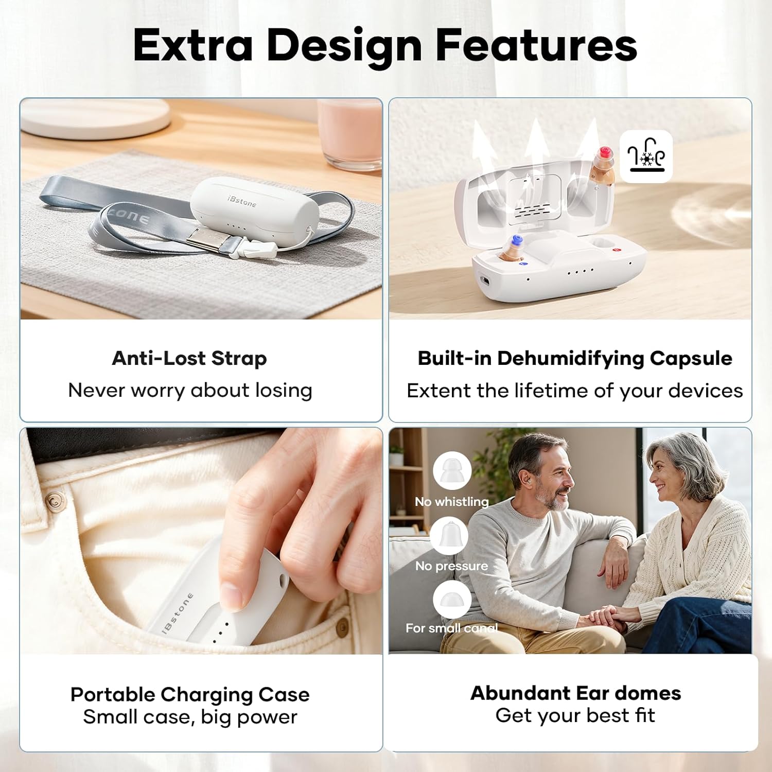 ibstone nova CIC rechargeable hearing aids