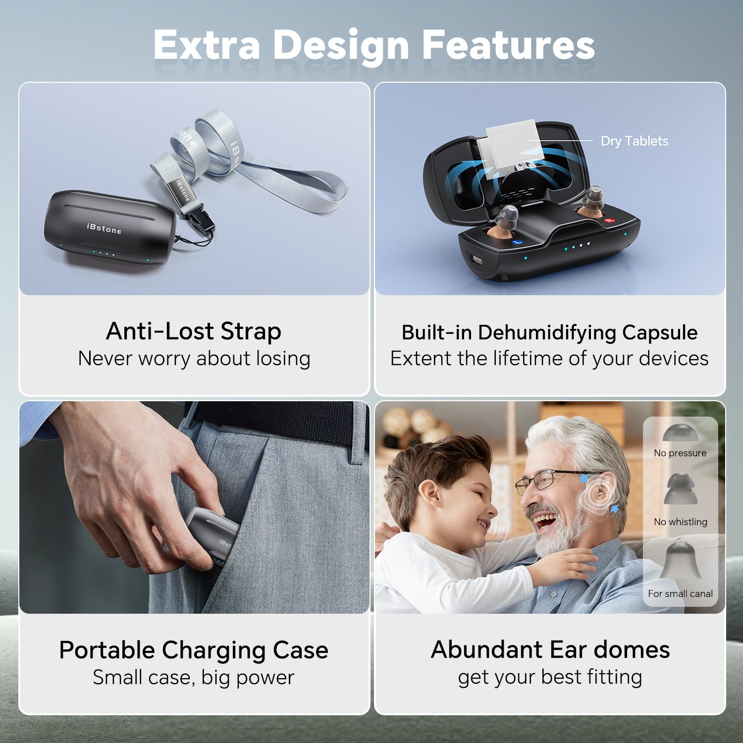 ibstone nova-c CIC rechargeable hearing aids