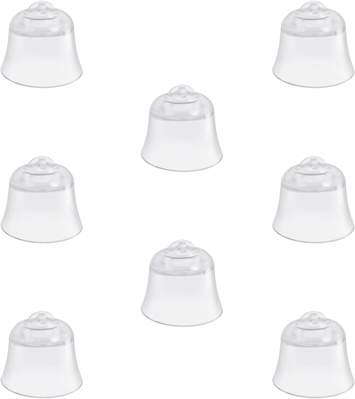 Bell Shape Ear Domes for Nova/Edge/Xpure  (Large, 8 pieces)