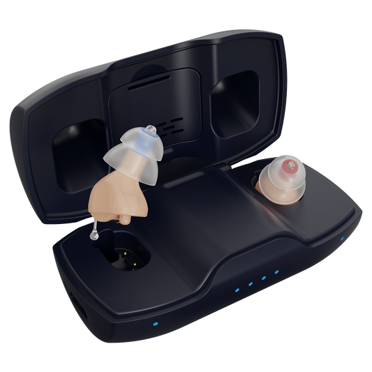 iBstone Nova Black Beige Hearing Aids