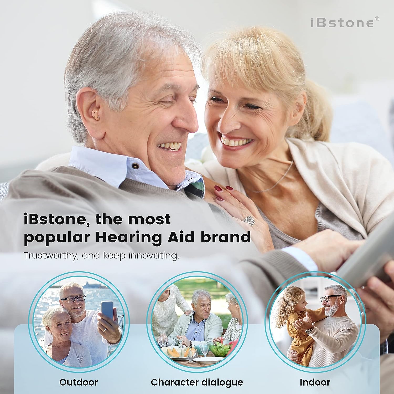 iBstone Mini-BR ITE Rechargeable Hearing Aids